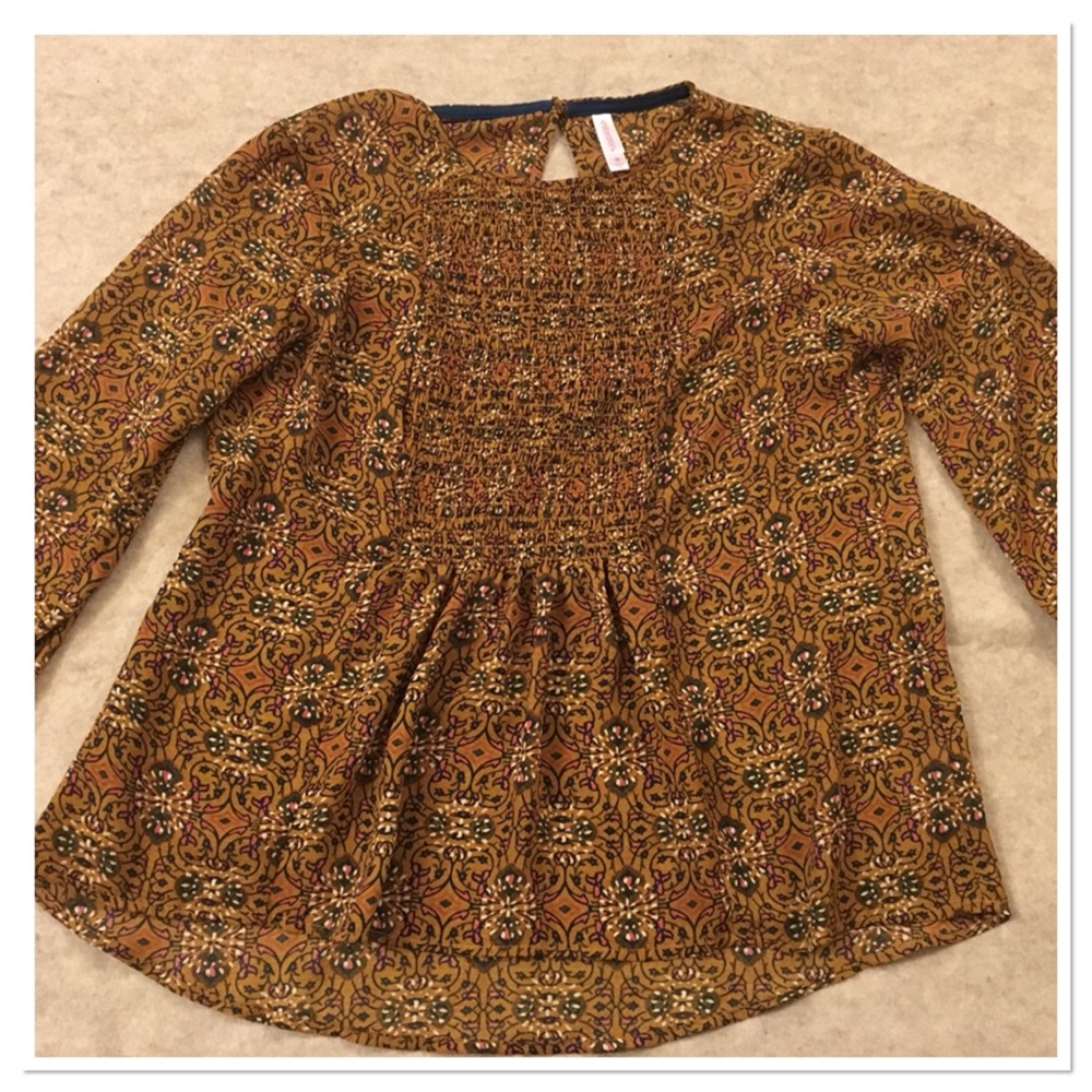 Print blouse
